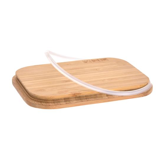 Kinder Brotdose - Lunchbox Edelstahl Bamboo Adventure