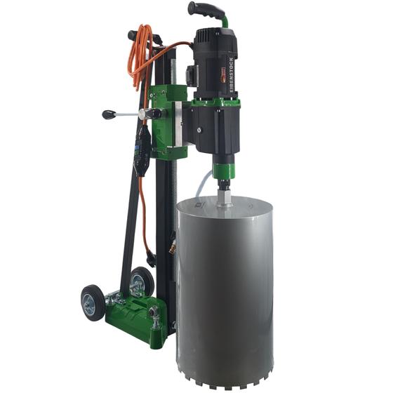 Eibenstock Kernbohreinheit <br> PLE 450 inklusive <br>1x Diamant Premium Dach Bohrkrone Ø 300 mm, Wasserdruckbehälter aus Metall & Befestigungsset