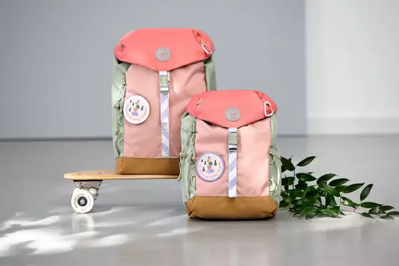 Lässig Wanderrucksack Kinder 9L - Sunny Explorer Rosa Pink