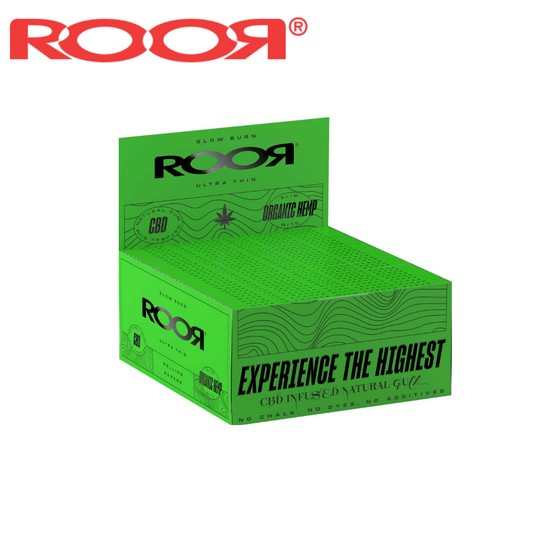 Papers, ROOR®, Organic Hemp﻿, CBD infused