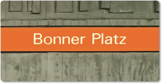 U-Bahn-Magnet, Ubahn München, U-Bahnhof Bonner Platz, Bayerns Landeshauptstadt München, Kühlschrankmagnet, tom baecker, a-point-of-view,  Schwabing, Haltestelle, Münchner U-Bahn, Scheidplatz, Münchner Freiheit