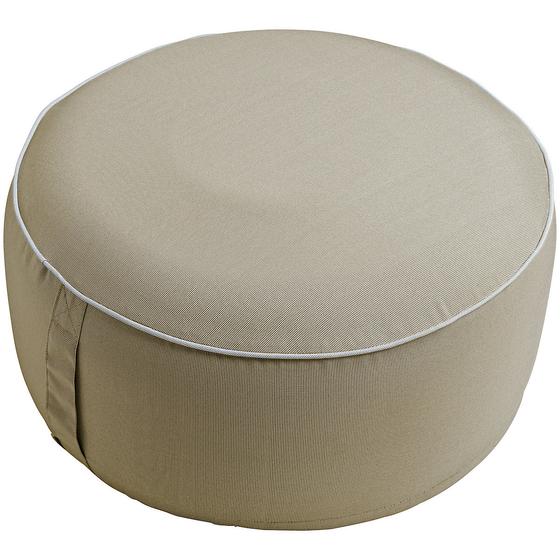 Outdoor | Sitzpouf "St. Maxime" aufblasbar | Taupe 