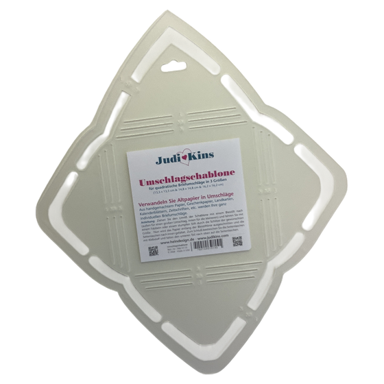 Umschlagschablone für quadratische Umschläge