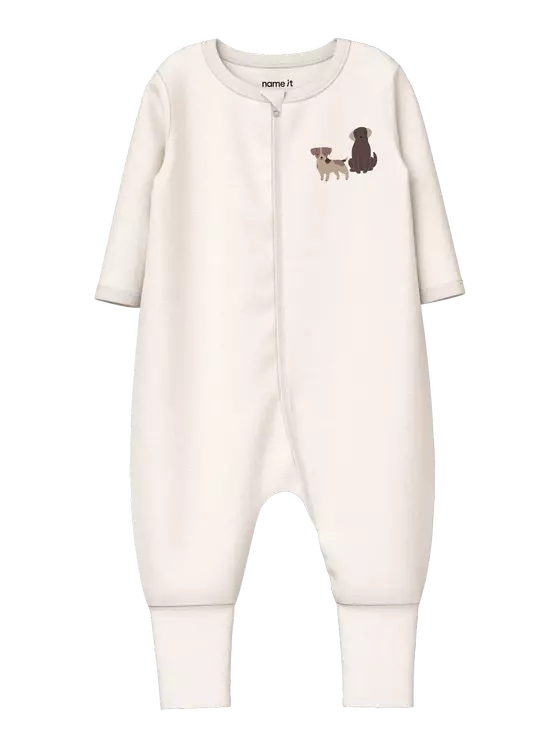 Name It 2er Pack Nightsuit Zipper Green Milieu