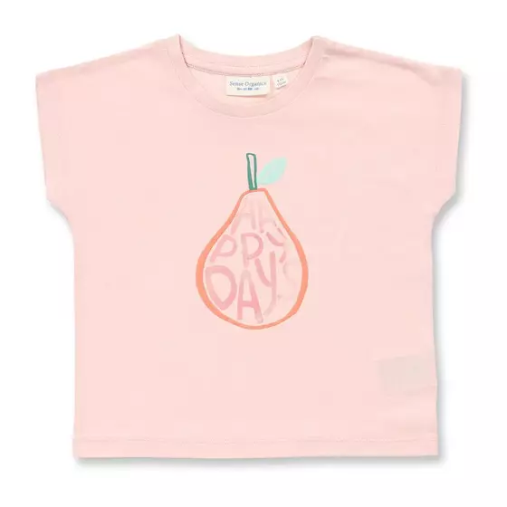 Sense Organics T-Shirt Dora Pear Light Pink