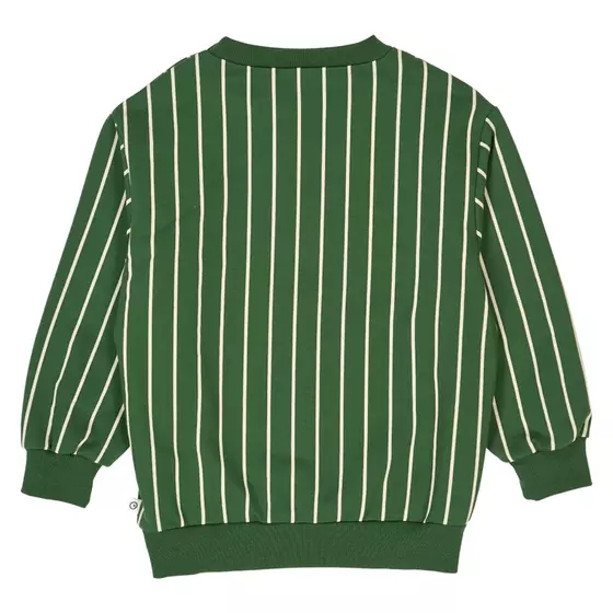 Müsli by Green Cotton Sweatshirt Streifen Green Gables Oak