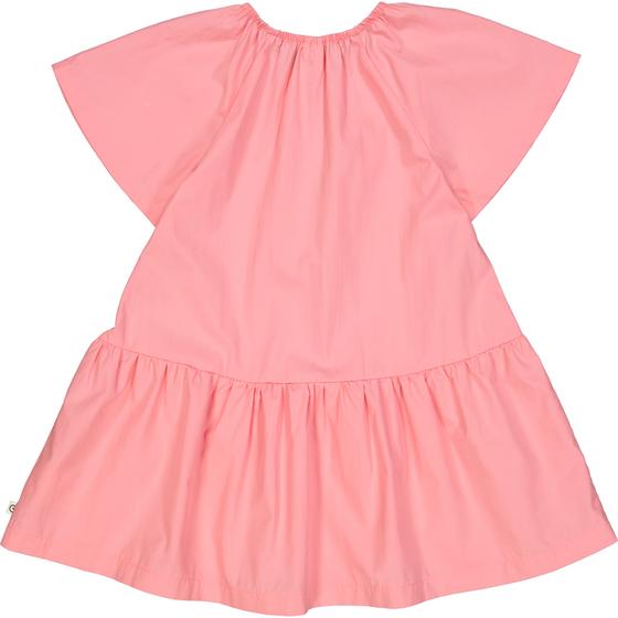Müsli by Green Cotton Poplin Dress Bubblegum