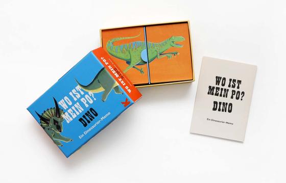 Laurence King  Spiel Tier Memo Wo ist mein Po?