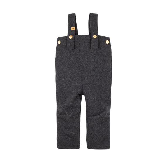 Pure Pure by Bauer Wollwalk Latzhose anthrazit