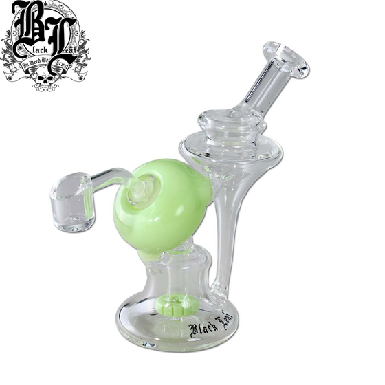 Dab Rig, Black Leaf®, Recyclebong Öl, Grün