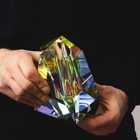 Regenbogen Irregular Vase von Fundamental Berlin