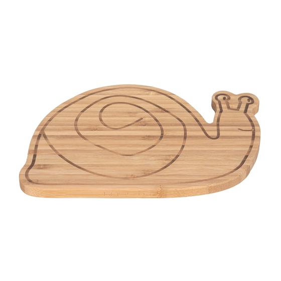 Lässig Frühstücksbrettchen Bambusholz - Board, Garden Explorer Schnecke