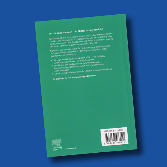 Buchtitel "Sanitätsdienst"