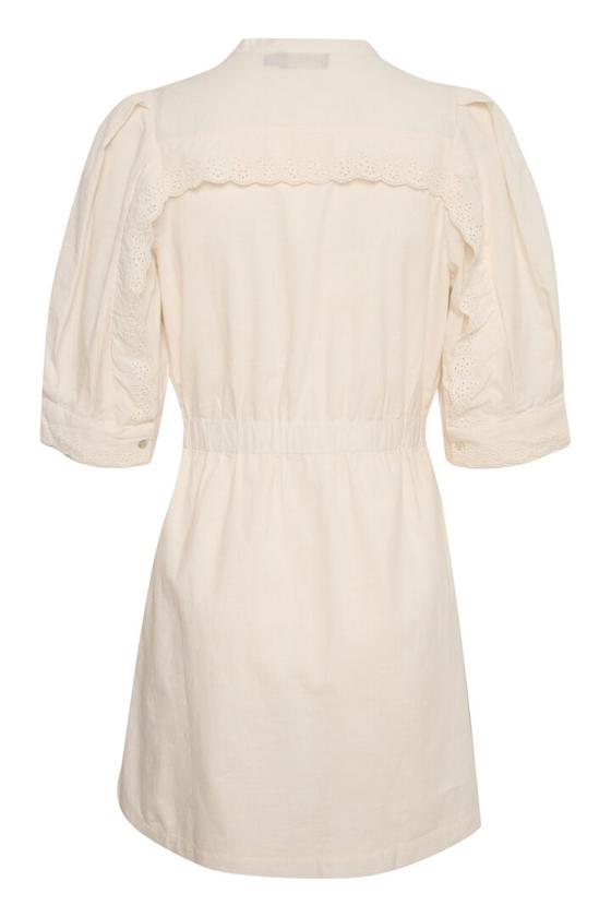 SOAKED IN LUXURY Kleid SLAnnabella 30407018 - altweiß