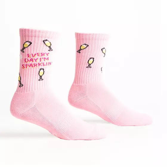 SOCK it to me Strümpfe EVERYDAY I'M SPARKLIN' R0036 - rosa
