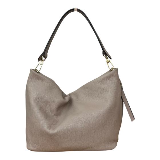 abro EBONY Hobo Schultertasche beige