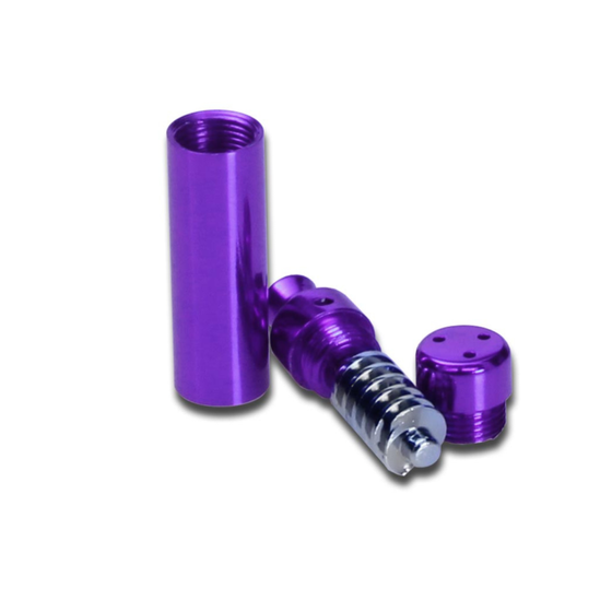 Metallpfeife, Bud Bomb, Klein, Silber