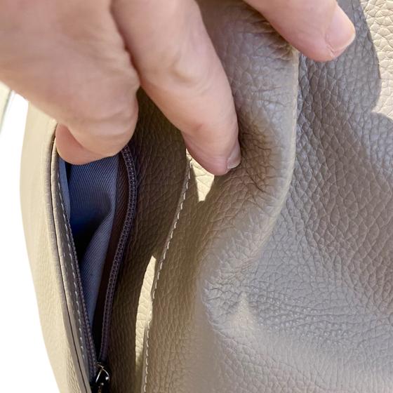 Maxima Arbeitstasche Schultertasche, cappuccino, beige