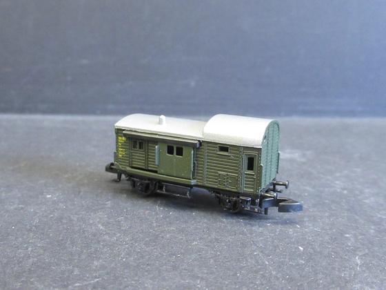 Märklin 81864 301 Güterzug Begleitwagen der DB in grün Spur Z