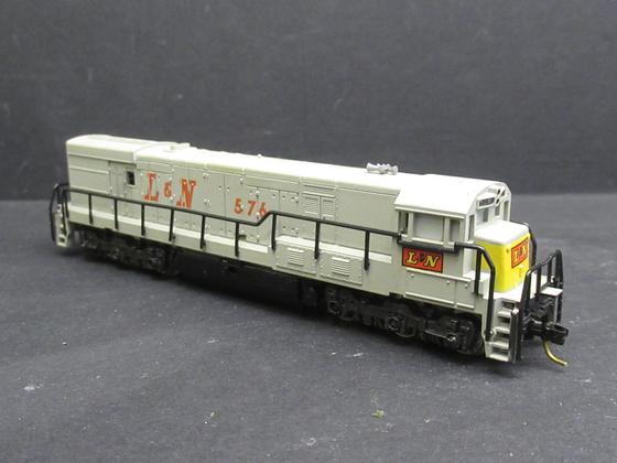 Minitrix 2016 US Diesellok GE U28C N Nr. 576 L & N Louisville & Nashville Railroad grau Spur N
