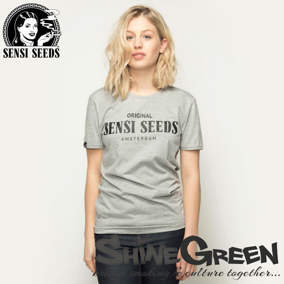 T-Shirt, Sensi Seeds®, Original Sports, Grau, Promo 1