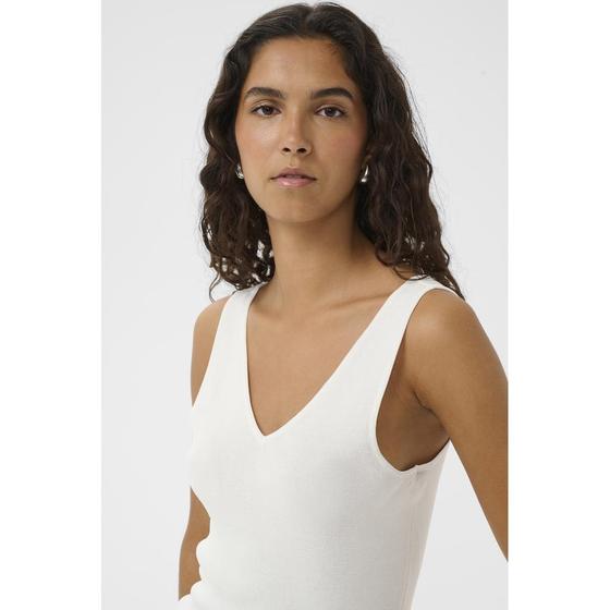 SOAKED Top V-Neck SLAdrianna 30409225 - weiß