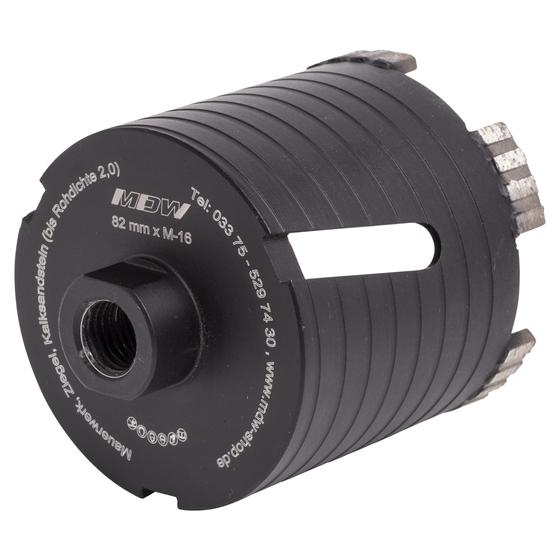 Diamant Dosensenker <br> Laser Black Turbo <br> Ø 68 / 82 mm <br> Mauerwerk, Ziegel, KS