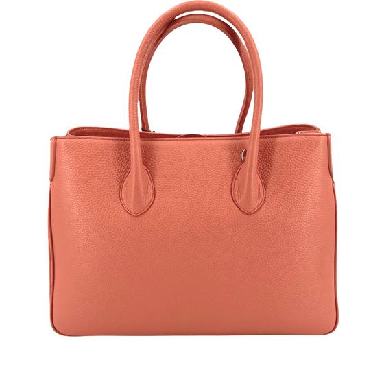Maxima Handtasche mittel, salmone lachs apricot