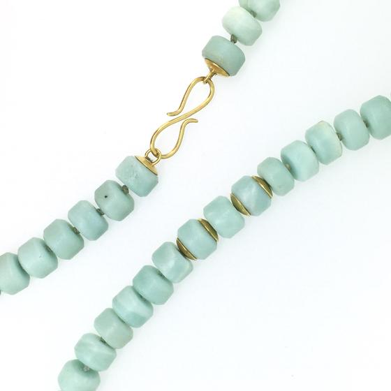 Amazonit_Kette_Gold