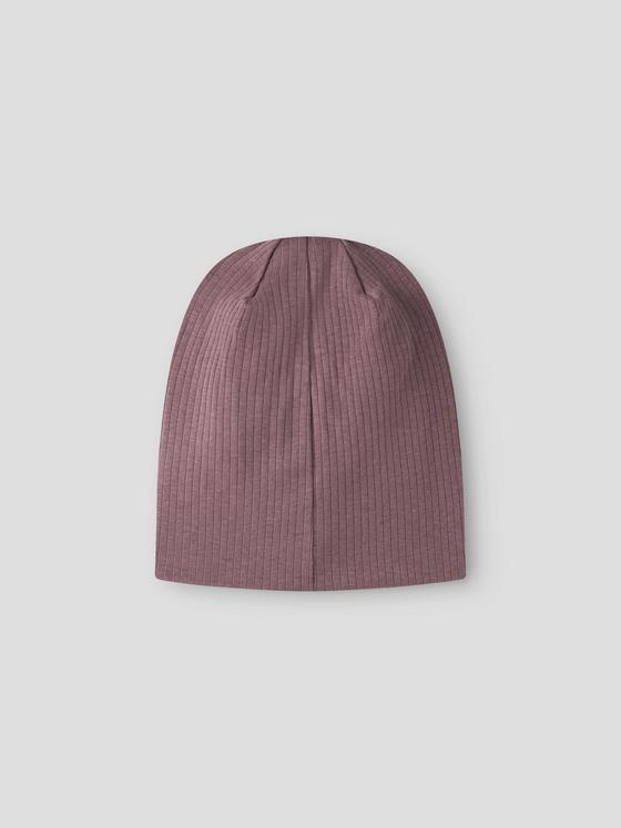 Name It Gerippte Mütze Mex Beanie Wistful  Mauve