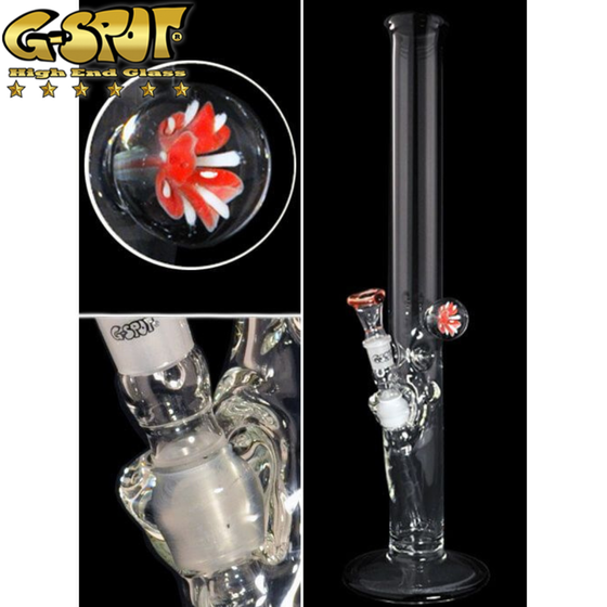 Glasbong, G-Spot®, Panzerschliff, Flower 1