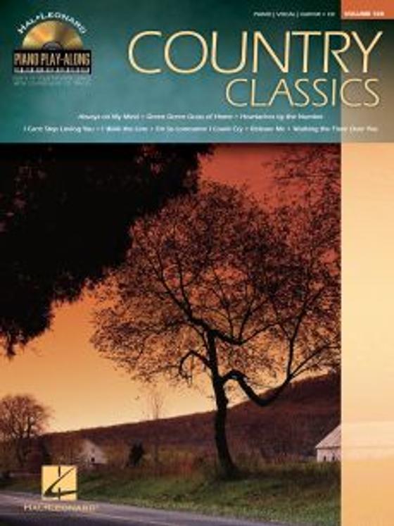Hal Leonard Piano Playalong: Country Classics SB 