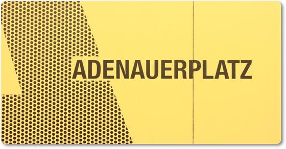 Adenauer Platz U7 U-Bahn