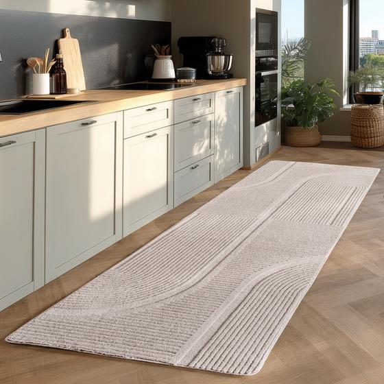 Pomono creme Teppich weich