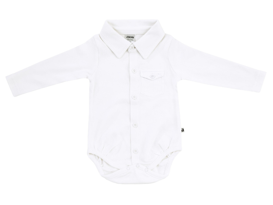 Bodyhemd, reine Baumwolle, weiß
