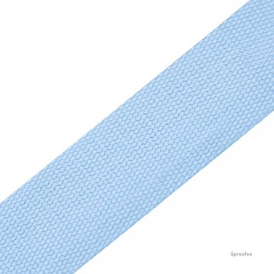 Gurtband Taschenband hellblau