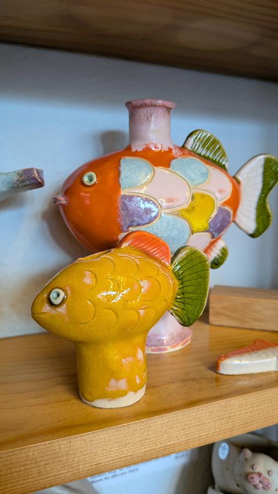 TENKO Mini Fisch Vase