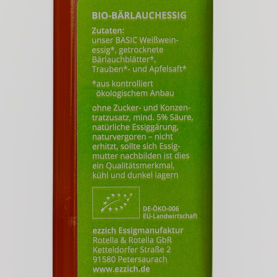 Bio Bärlauchessig