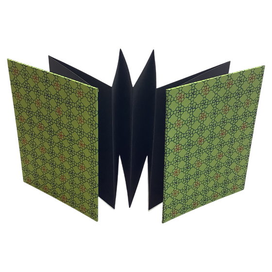Leporello - Geometrisch, Katazome, (Japan)