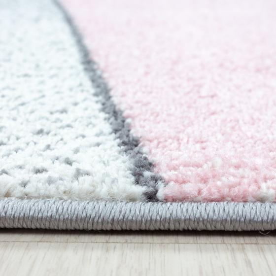 Beta gri pembe Hali 160x230cm