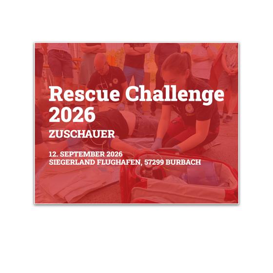 Rescue Challenge 2026 - Zuschauerticket