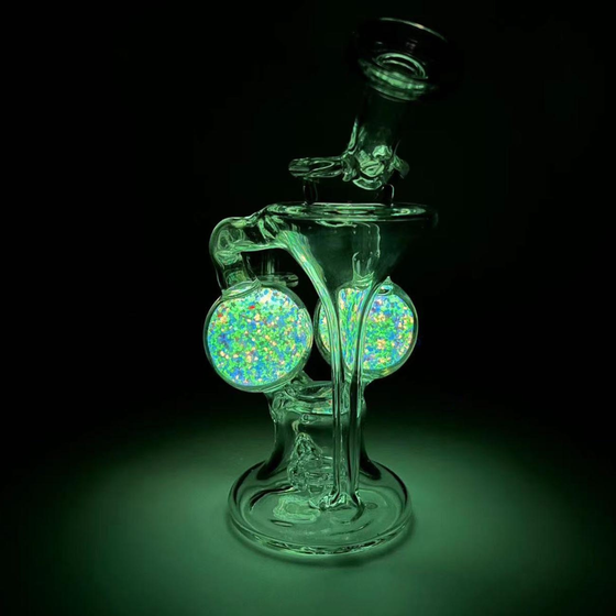 Dab Rig, Black Leaf®, Recycler, Glow2
