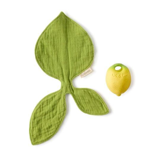 Oli&Carol Mini Doudou-Teether Lou the Lemon
