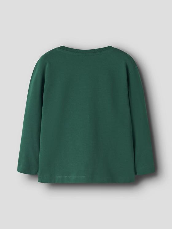 Name It Langarmshirt Happiest Camper Grün