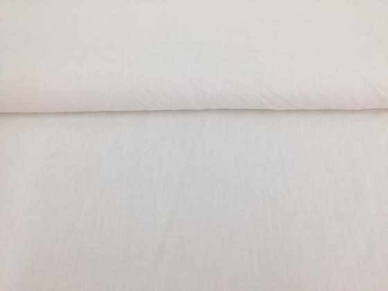 Leinen weiß