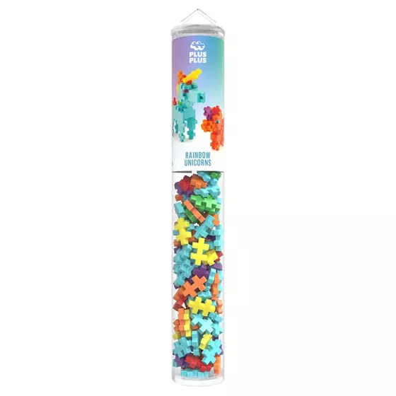Plus Plus 100 Kreativ Bausteine Regenbogen Einhorn