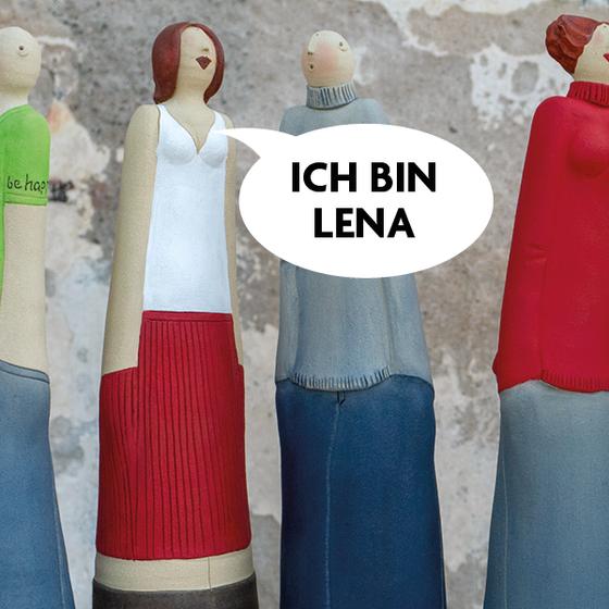 Figur | Coole Mädels - "Lena" Rock