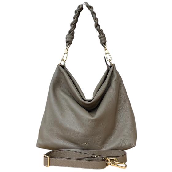 abro SOLEY Hobobag Schultertasche, taupe