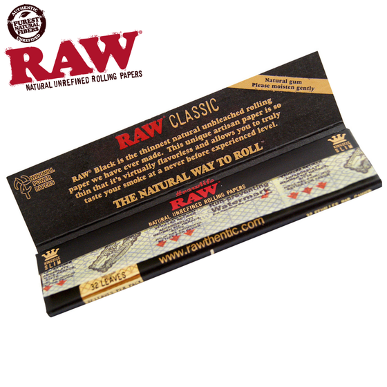 Papers, RAW®, Classic Black, King Size Slim