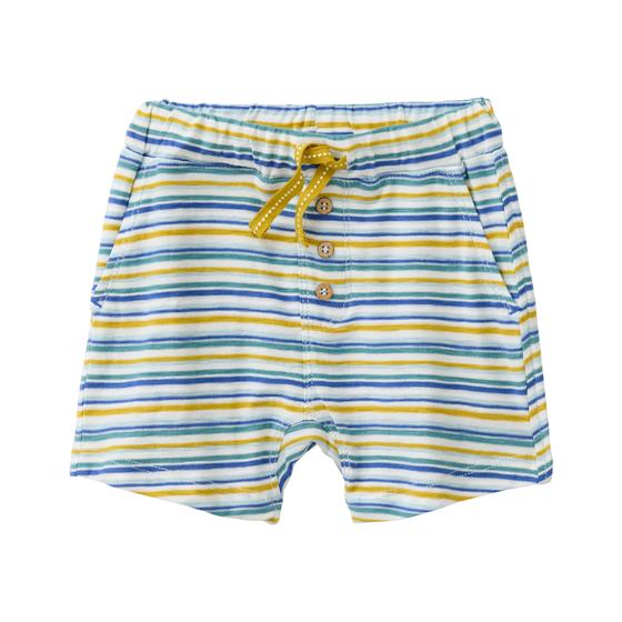 People wear Organic Shorts Bunt Geringelt